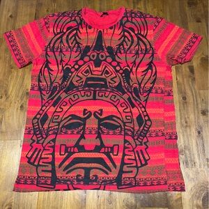 Imperious tribal mask graphic tshirt mens 2XL